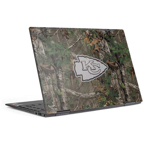 NFL Kansas City Chiefs Realtree Xtra Green Camo HP Envy Skin