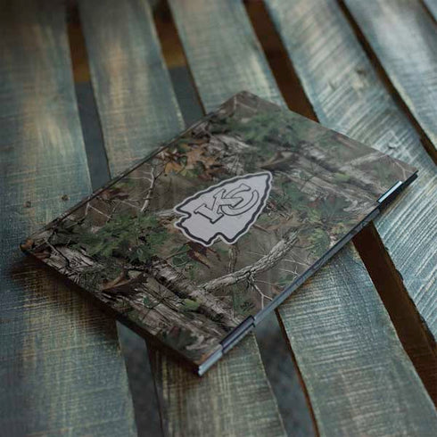 NFL Kansas City Chiefs Realtree Xtra Green Camo HP Envy Skin