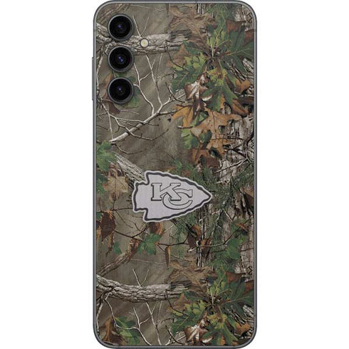 NFL Kansas City Chiefs Realtree Xtra Green Camo Galaxy A14 5G Skin