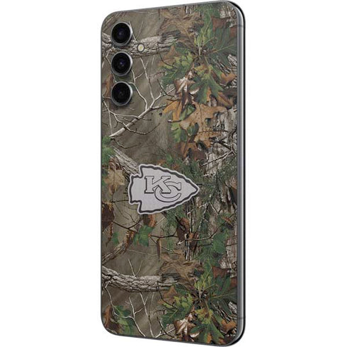 NFL Kansas City Chiefs Realtree Xtra Green Camo Galaxy A14 5G Skin