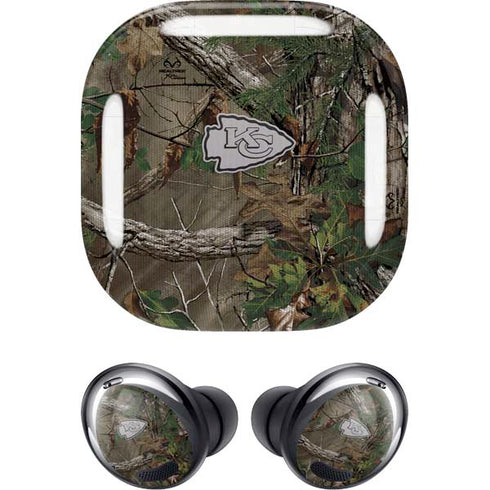 NFL Kansas City Chiefs Realtree Xtra Green Camo Galaxy Buds Pro Skin
