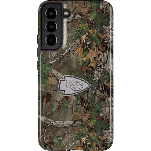 NFL Kansas City Chiefs Realtree Xtra Green Camo Galaxy S22 Plus Pro Case