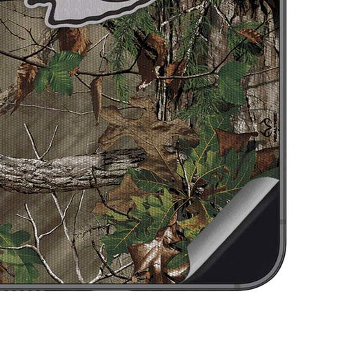 NFL Kansas City Chiefs Realtree Xtra Green Camo Galaxy S23 FE Skin