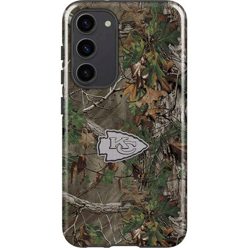 NFL Kansas City Chiefs Realtree Xtra Green Camo Galaxy S23 Plus Pro Case
