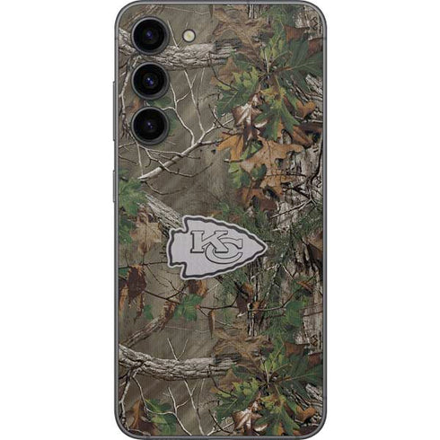NFL Kansas City Chiefs Realtree Xtra Green Camo Galaxy S23 Plus Skin