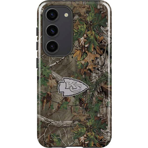 NFL Kansas City Chiefs Realtree Xtra Green Camo Galaxy S23 Pro Case