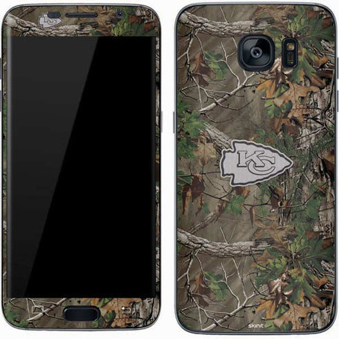 NFL Kansas City Chiefs Realtree Xtra Green Camo Galaxy S7 Skin