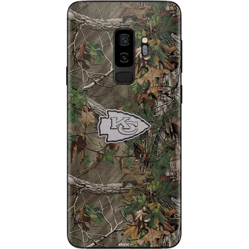 NFL Kansas City Chiefs Realtree Xtra Green Camo Galaxy S9 Plus Skin
