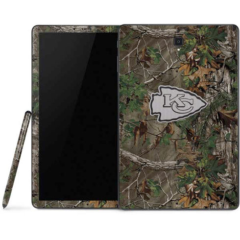 NFL Kansas City Chiefs Realtree Xtra Green Camo Samsung Galaxy Tab Skin