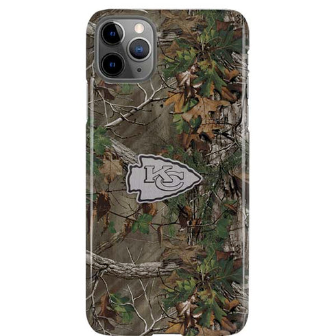 NFL Kansas City Chiefs Realtree Xtra Green Camo iPhone 11 Pro Max Lite Case