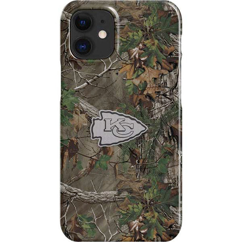 NFL Kansas City Chiefs Realtree Xtra Green Camo iPhone 12 Mini Lite Case