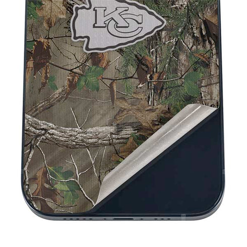 NFL Kansas City Chiefs Realtree Xtra Green Camo iPhone 12 Mini Skin