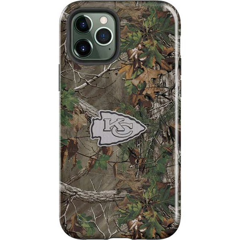 NFL Kansas City Chiefs Realtree Xtra Green Camo iPhone 12 Pro Impact Case
