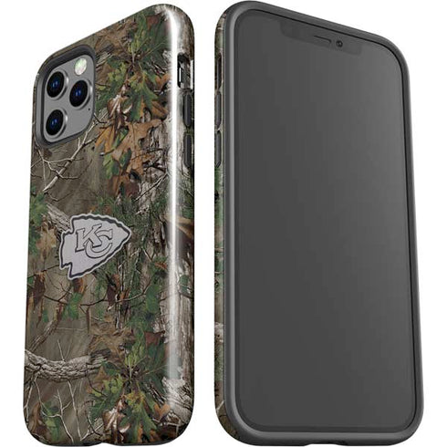 NFL Kansas City Chiefs Realtree Xtra Green Camo iPhone 12 Pro Impact Case