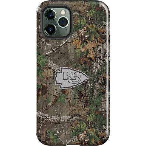 NFL Kansas City Chiefs Realtree Xtra Green Camo iPhone 12 Pro Max Impact Case