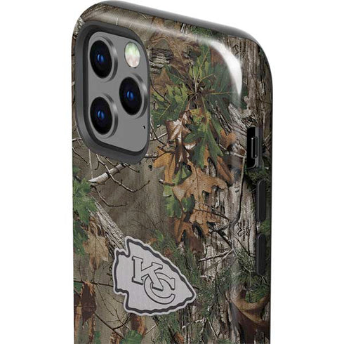 NFL Kansas City Chiefs Realtree Xtra Green Camo iPhone 12 Pro Max Impact Case