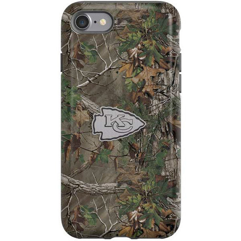 NFL Kansas City Chiefs Realtree Xtra Green Camo iPhone SE (2nd & 3rd Gen) Pro Case