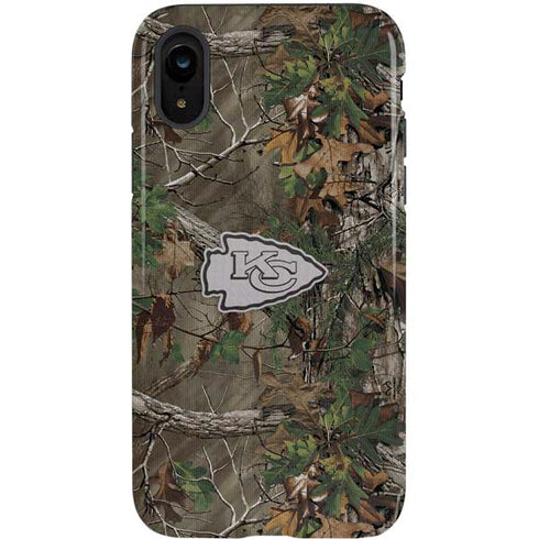 NFL Kansas City Chiefs Realtree Xtra Green Camo iPhone XR Pro Case