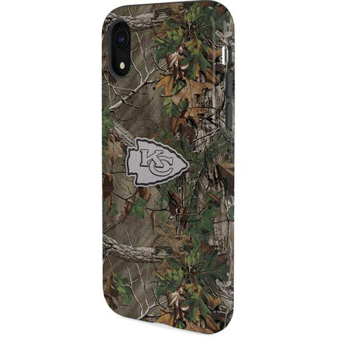 NFL Kansas City Chiefs Realtree Xtra Green Camo iPhone XR Pro Case