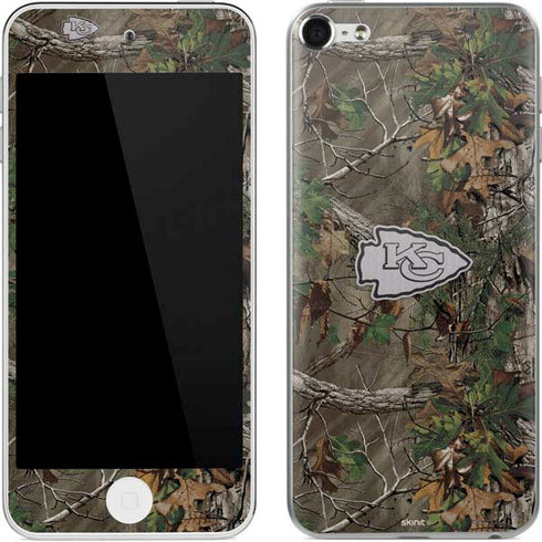 NFL Kansas City Chiefs Realtree Xtra Green Camo Apple iPod Skin