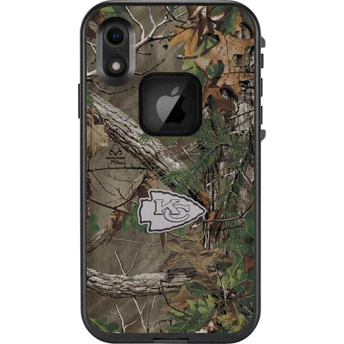 NFL Kansas City Chiefs Realtree Xtra Green Camo LifeProof Fre iPhone Skin