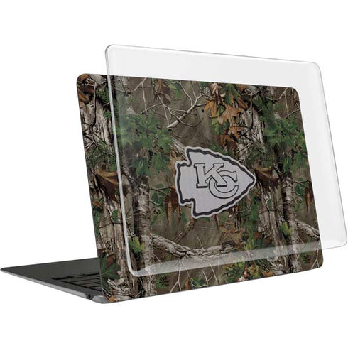 NFL Kansas City Chiefs Realtree Xtra Green Camo MacBook Air 13in M1 (2021) Case plus Skin