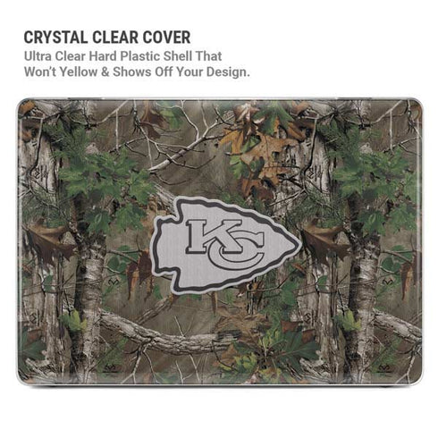 NFL Kansas City Chiefs Realtree Xtra Green Camo MacBook Air 13in M1 (2021) Case plus Skin