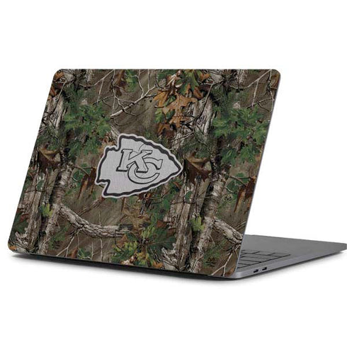 NFL Kansas City Chiefs Realtree Xtra Green Camo Apple MacBook Pro 13-inch Skin