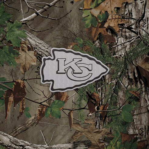NFL Kansas City Chiefs Realtree Xtra Green Camo Moto G6 Skin