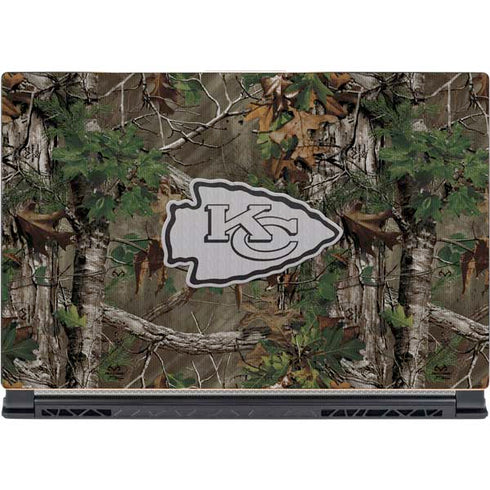 NFL Kansas City Chiefs Realtree Xtra Green Camo MSI GS65 Stealth Laptop Skin