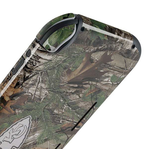 NFL Kansas City Chiefs Realtree Xtra Green Camo Nintendo Switch Lite Skin