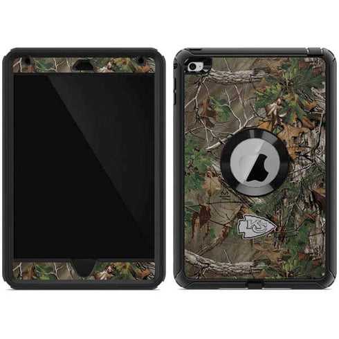 NFL Kansas City Chiefs Realtree Xtra Green Camo Otterbox Defender iPad Skin