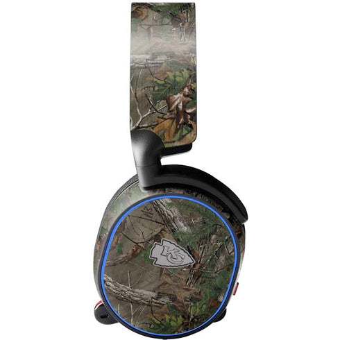 NFL Kansas City Chiefs Realtree Xtra Green Camo SteelSeries Arctis 5 Skin