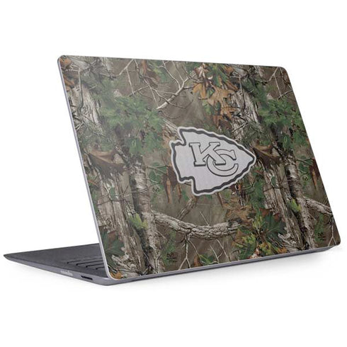NFL Kansas City Chiefs Realtree Xtra Green Camo Surface Laptop 2 Skin