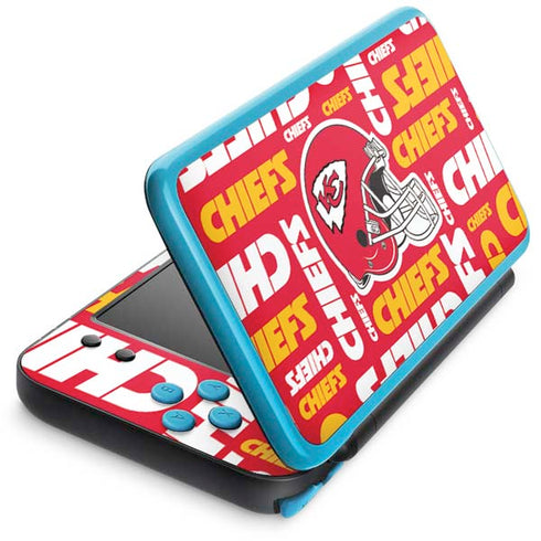 NFL Kansas City Chiefs Red Blast Nintendo 2DS XL (2017) Skin
