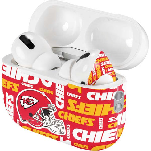 NFL Kansas City Chiefs Red Blast AirPods Pro 2nd Gen Skin