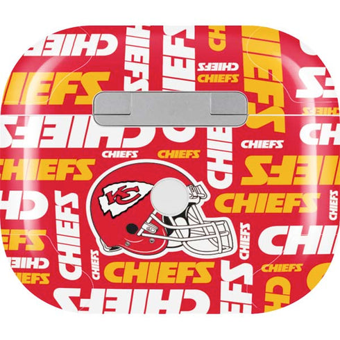 NFL Kansas City Chiefs Red Blast Apple AirPods (3rd Gen 2021) Skin
