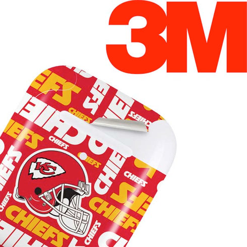 NFL Kansas City Chiefs Red Blast Apple AirPods Skin