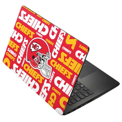 NFL Kansas City Chiefs Red Blast Asus X502CA 15.6 Skin