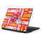 NFL Kansas City Chiefs Red Blast Samsung Chromebook Skin