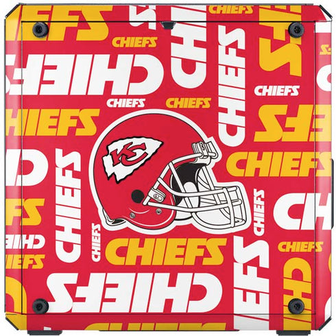 NFL Kansas City Chiefs Red Blast Cooler Master MasterBox Q300L Mini Tower Skin