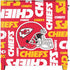 NFL Kansas City Chiefs Red Blast Corsair 4000D Tempered Glass Mid-Tower ATX Case Skin