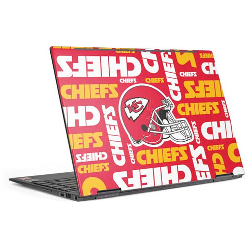 NFL Kansas City Chiefs Red Blast HP Envy Skin