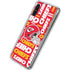 NFL Kansas City Chiefs Red Blast Galaxy A10e Clear Case