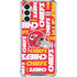 NFL Kansas City Chiefs Red Blast Galaxy A13 5G Clear Case