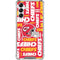 NFL Kansas City Chiefs Red Blast Galaxy A14 5G Clear Case