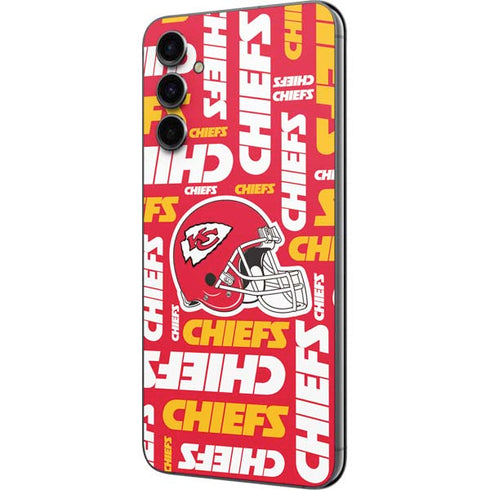 NFL Kansas City Chiefs Red Blast Galaxy A14 5G Skin