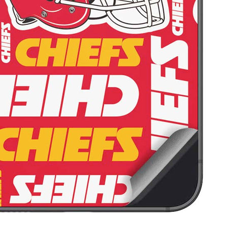 NFL Kansas City Chiefs Red Blast Galaxy A14 5G Skin