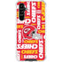 NFL Kansas City Chiefs Red Blast Galaxy A54 5G Clear Case