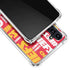 NFL Kansas City Chiefs Red Blast Galaxy A54 5G Clear Case